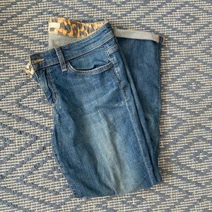 Joe’s size 28 cropped wild edition jeans